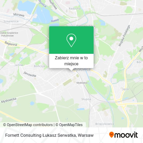 Mapa Fornett Consulting Łukasz Serwatka