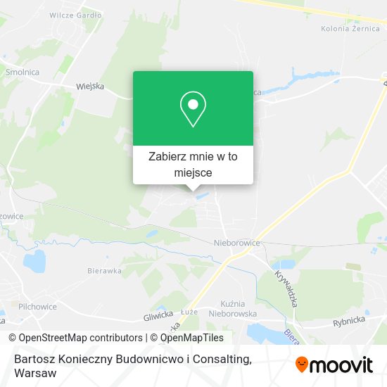 Mapa Bartosz Konieczny Budownicwo i Consalting