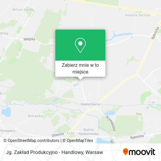 Mapa Jg. Zakład Produkcyjno - Handlowy