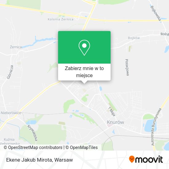 Mapa Ekene Jakub Mirota