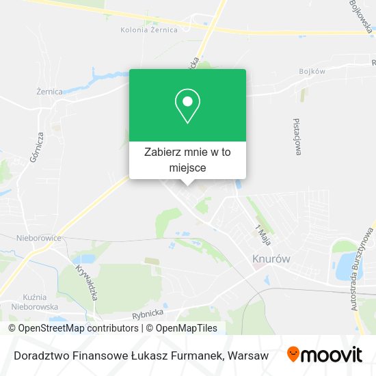 Mapa Doradztwo Finansowe Łukasz Furmanek