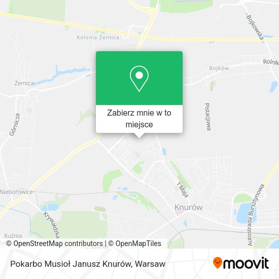 Mapa Pokarbo Musioł Janusz Knurów