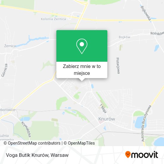 Mapa Voga Butik Knurów