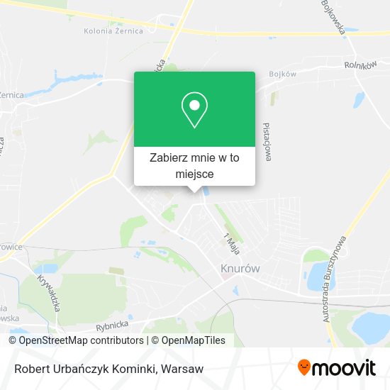 Mapa Robert Urbańczyk Kominki