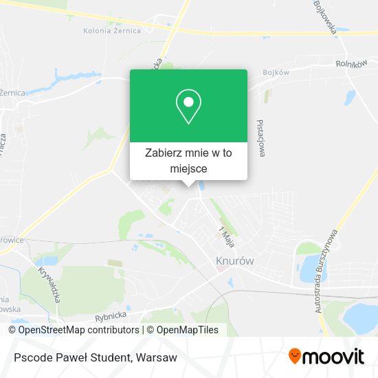 Mapa Pscode Paweł Student