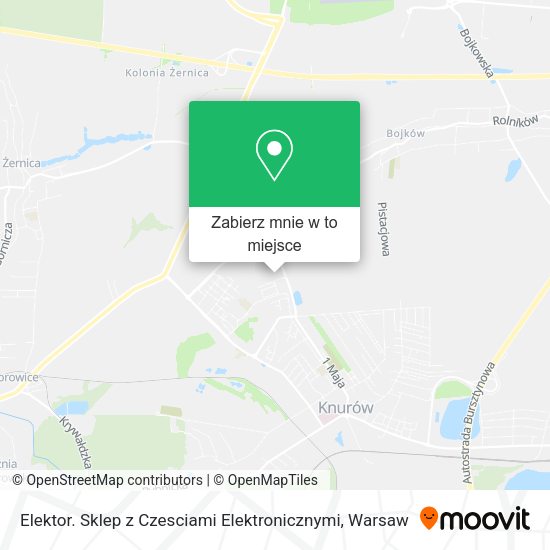 Mapa Elektor. Sklep z Czesciami Elektronicznymi