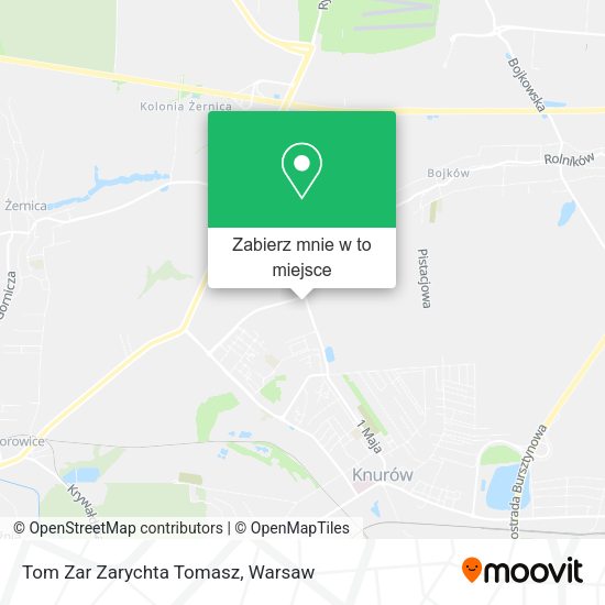 Mapa Tom Zar Zarychta Tomasz