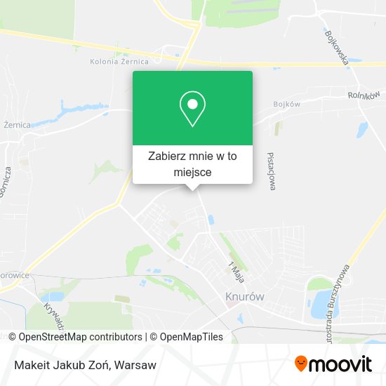 Mapa Makeit Jakub Zoń