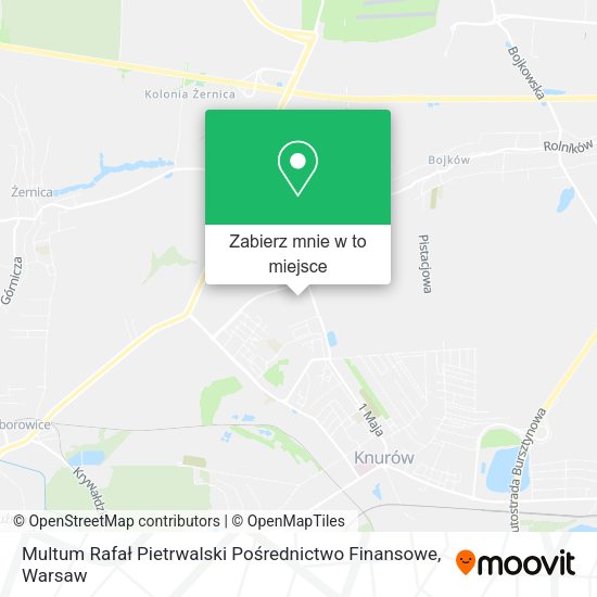 Mapa Multum Rafał Pietrwalski Pośrednictwo Finansowe