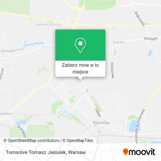 Mapa Tomsolve Tomasz Jasiulek