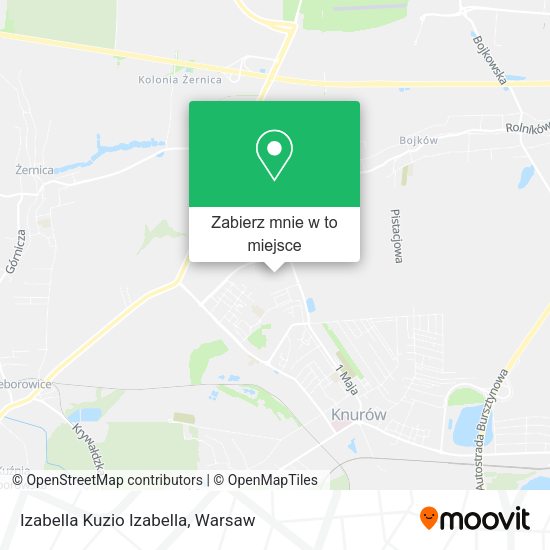 Mapa Izabella Kuzio Izabella