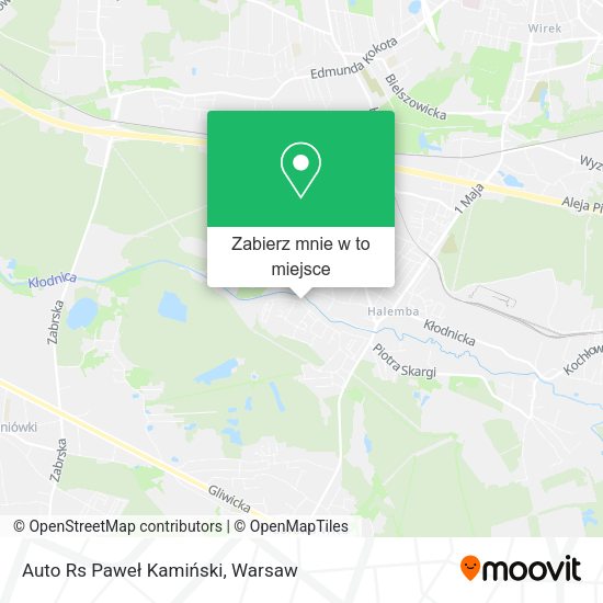 Mapa Auto Rs Paweł Kamiński