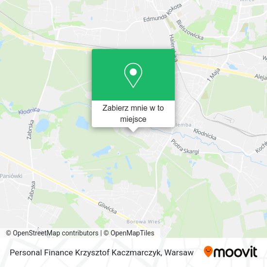 Mapa Personal Finance Krzysztof Kaczmarczyk