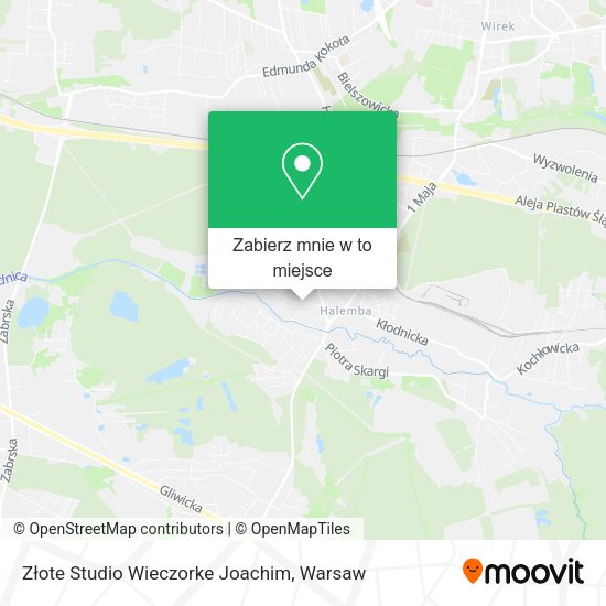 Mapa Złote Studio Wieczorke Joachim