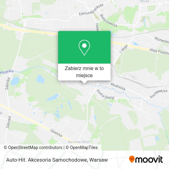 Mapa Auto-Hit. Akcesoria Samochodowe