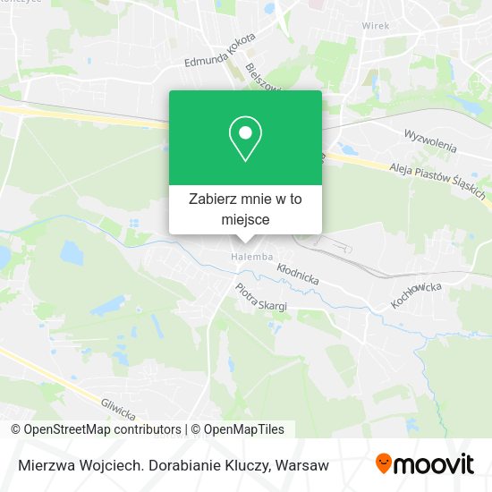 Mapa Mierzwa Wojciech. Dorabianie Kluczy