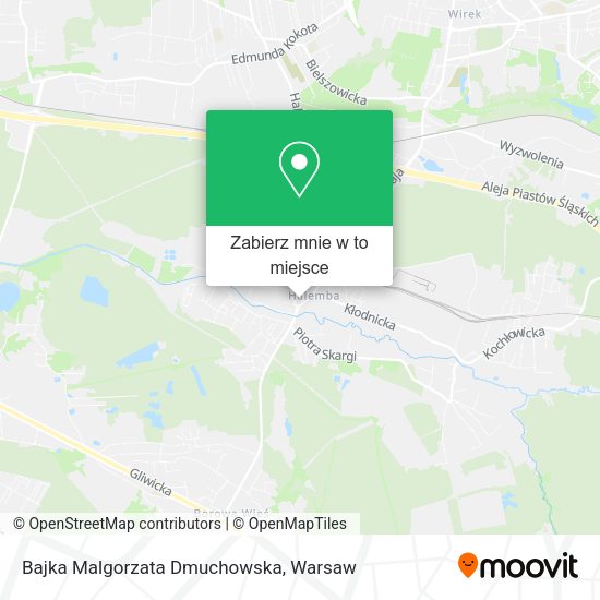 Mapa Bajka Malgorzata Dmuchowska