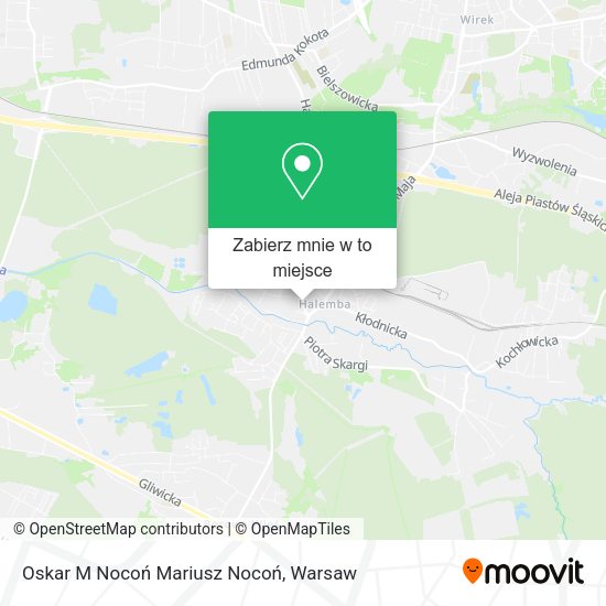 Mapa Oskar M Nocoń Mariusz Nocoń