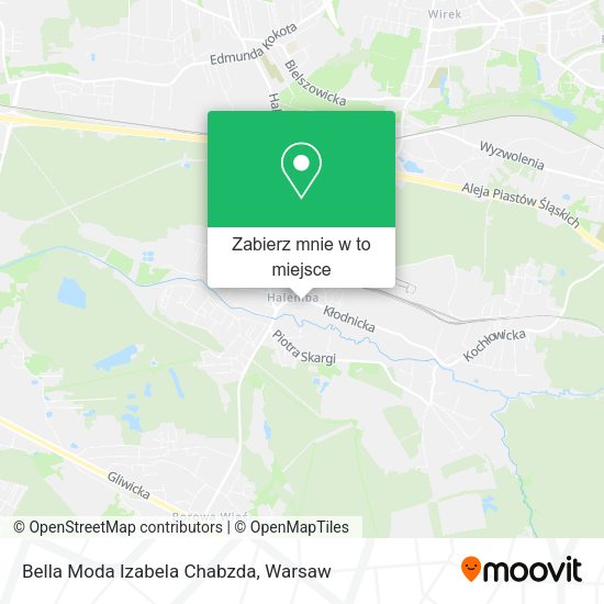 Mapa Bella Moda Izabela Chabzda