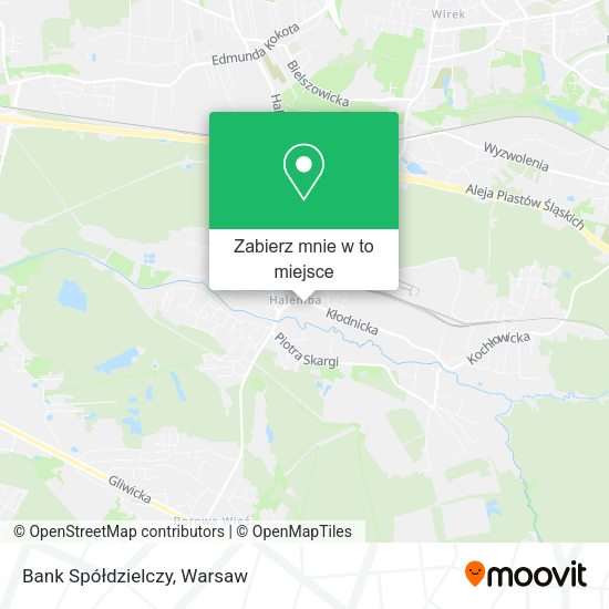 Mapa Bank Spółdzielczy