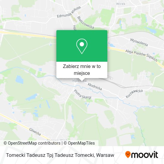 Mapa Tomecki Tadeusz Tpj Tadeusz Tomecki