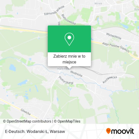 Mapa E-Deutsch. Wodarski Ł