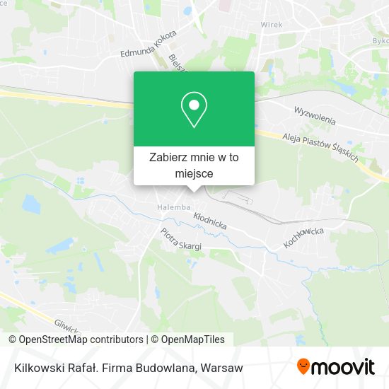 Mapa Kilkowski Rafał. Firma Budowlana