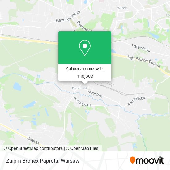 Mapa Zuipm Bronex Paprota