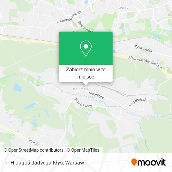 Mapa F H Jaguś Jadwiga Kłys