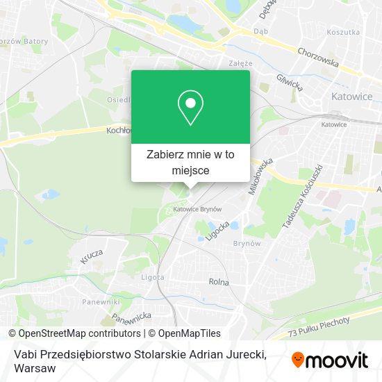 Mapa Vabi Przedsiębiorstwo Stolarskie Adrian Jurecki