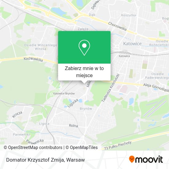 Mapa Domator Krzysztof Zmija