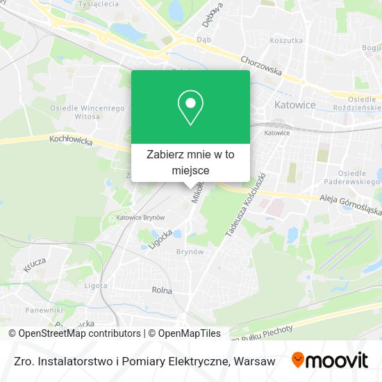 Mapa Zro. Instalatorstwo i Pomiary Elektryczne