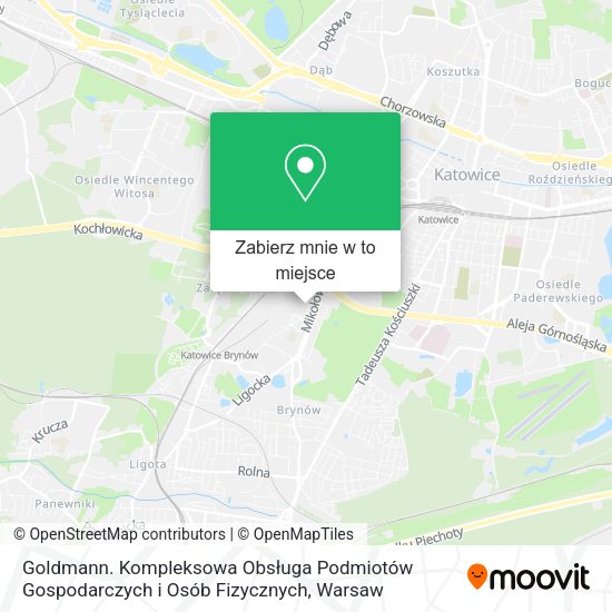 Mapa Goldmann. Kompleksowa Obsługa Podmiotów Gospodarczych i Osób Fizycznych