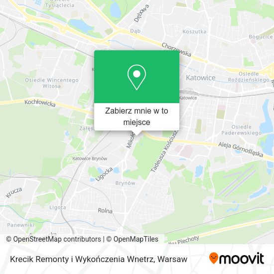 Mapa Krecik Remonty i Wykończenia Wnetrz