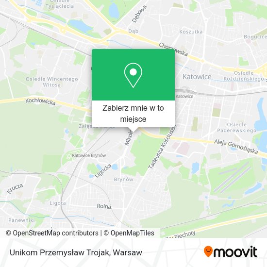 Mapa Unikom Przemysław Trojak