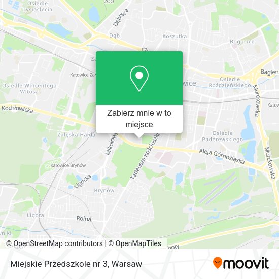 Mapa Miejskie Przedszkole nr 3