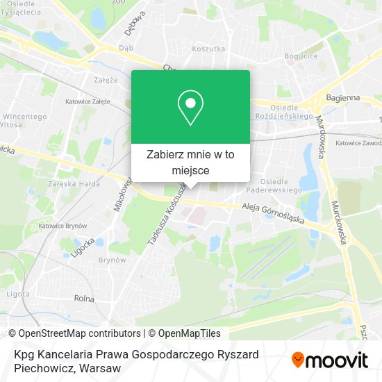 Mapa Kpg Kancelaria Prawa Gospodarczego Ryszard Piechowicz