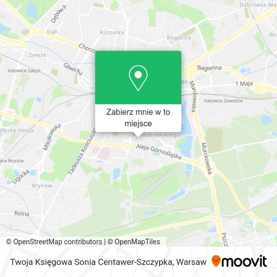 Mapa Twoja Księgowa Sonia Centawer-Szczypka