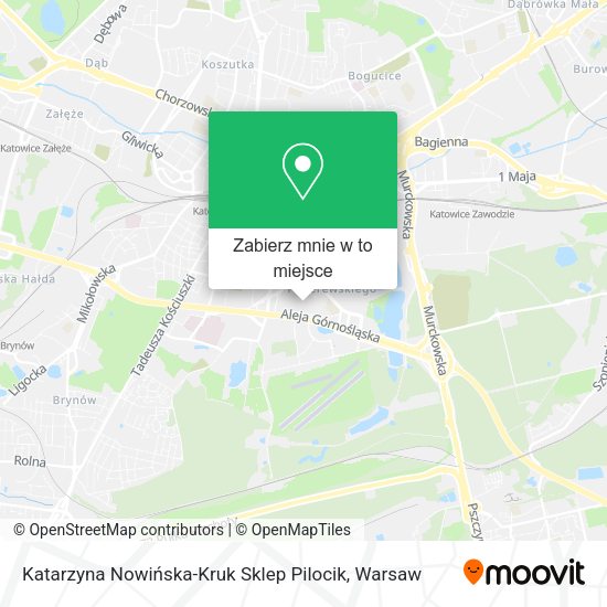 Mapa Katarzyna Nowińska-Kruk Sklep Pilocik