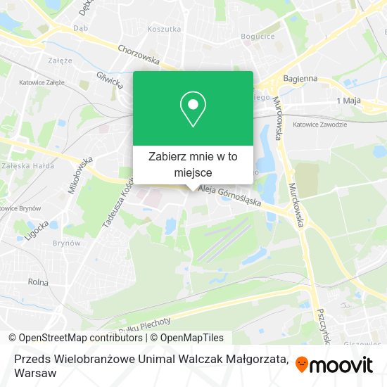 Mapa Przeds Wielobranżowe Unimal Walczak Małgorzata