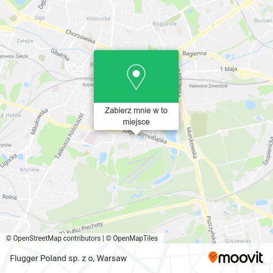 Mapa Flugger Poland sp. z o