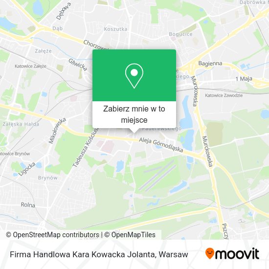 Mapa Firma Handlowa Kara Kowacka Jolanta