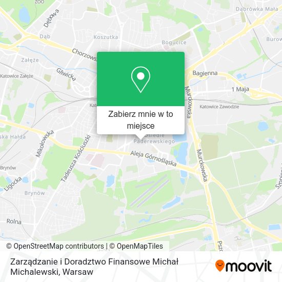 Mapa Zarządzanie i Doradztwo Finansowe Michał Michalewski