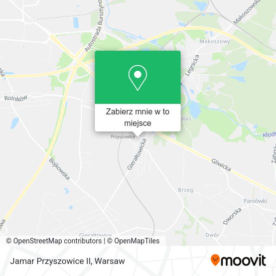 Mapa Jamar Przyszowice II