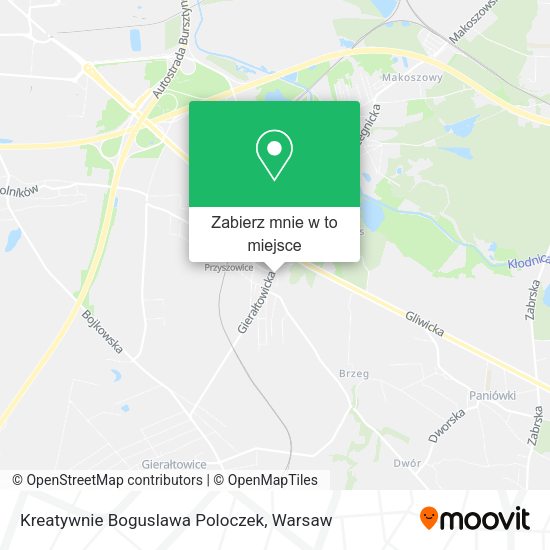 Mapa Kreatywnie Boguslawa Poloczek