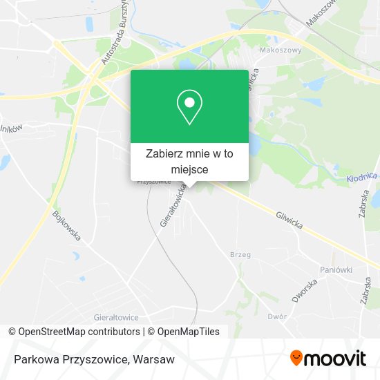 Mapa Parkowa Przyszowice