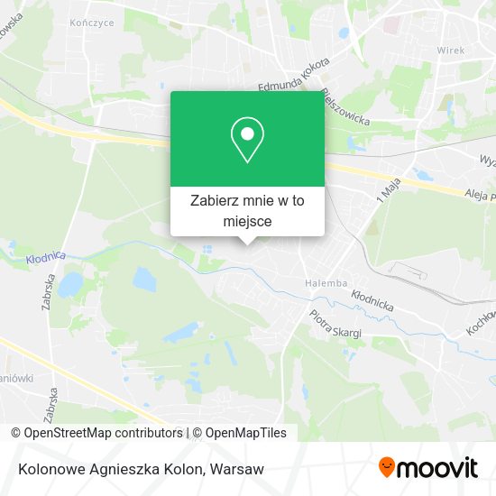 Mapa Kolonowe Agnieszka Kolon