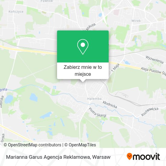 Mapa Marianna Garus Agencja Reklamowa