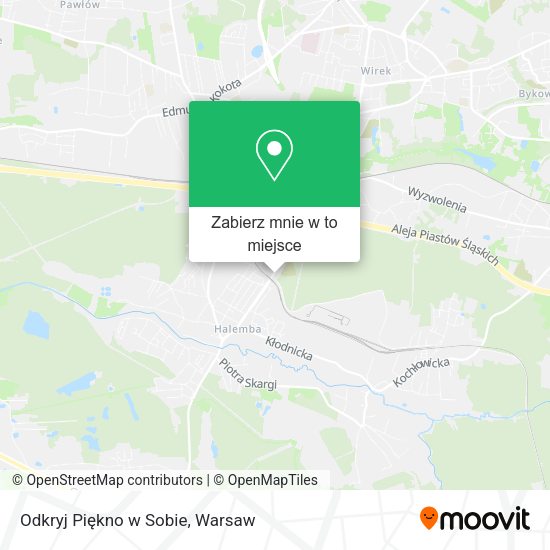 Mapa Odkryj Piękno w Sobie