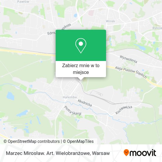 Mapa Marzec Mirosław. Art. Wielobranżowe